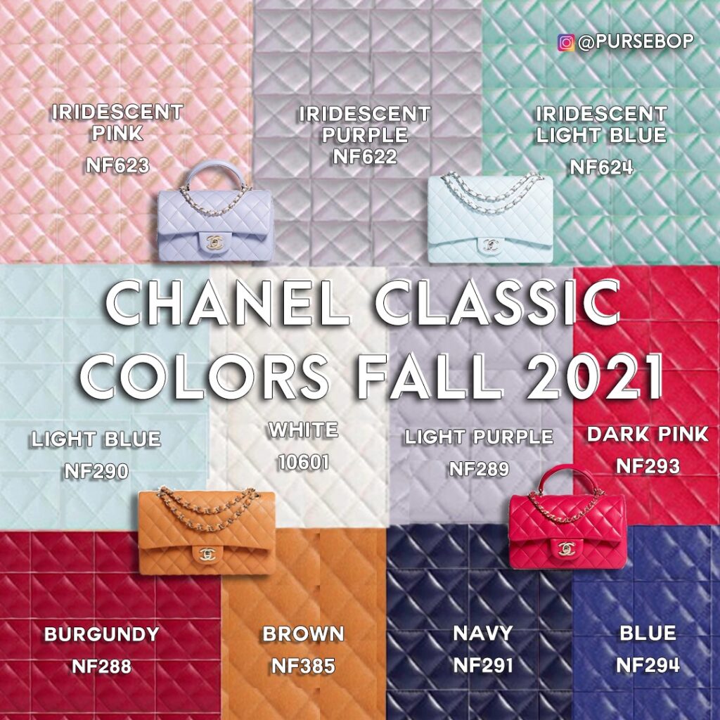 New Chanel Classic Flap Colors Coming for Fall 2021 PurseBop