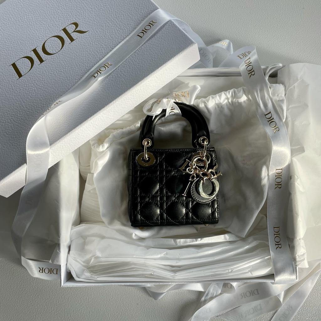 MICRO BAG COLLECTION - DIOR SHRINKS ITS CLASSICS - Glam & Glitter
