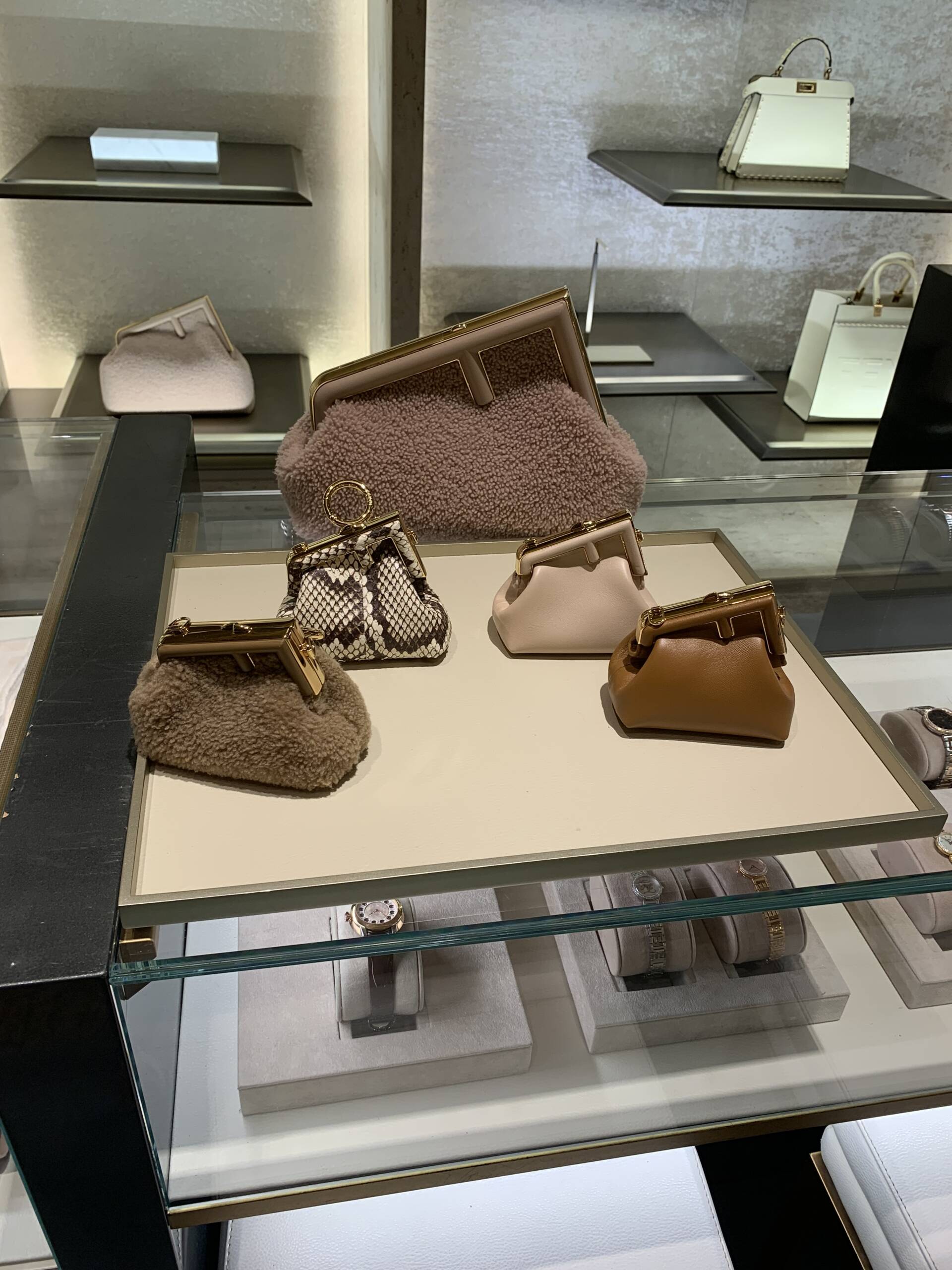 The new Fendi Pop-Up at Galeries Lafayette featuring an exclusive preview  of the Fendi Qu Tweet capsule collection
