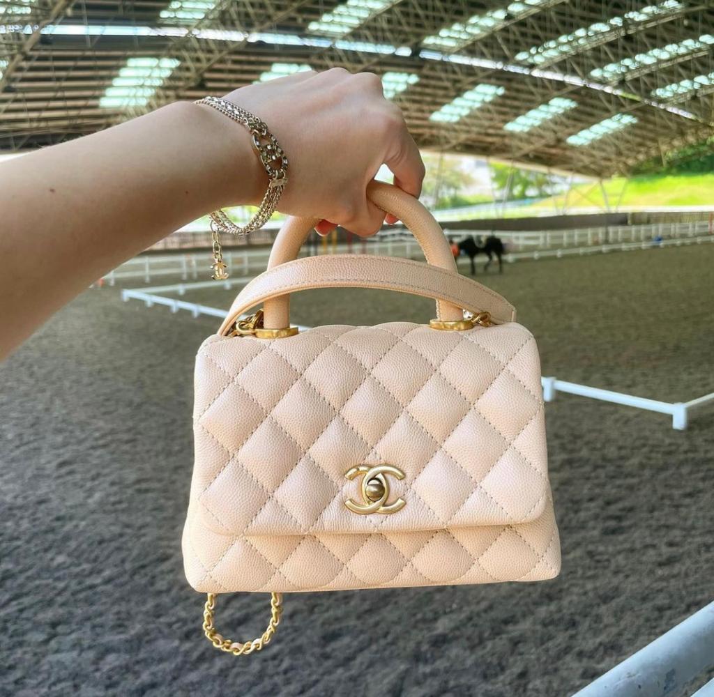 Real Luxe - Chanel Coco Handle Small Size. This bag is very hard to get. PM  for details.