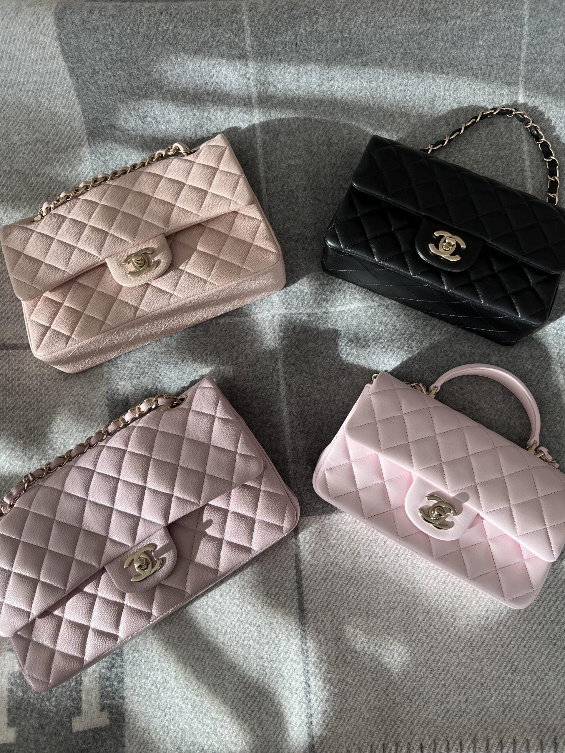 Chanel Pink Classic Rectangular Mini Flap Bag