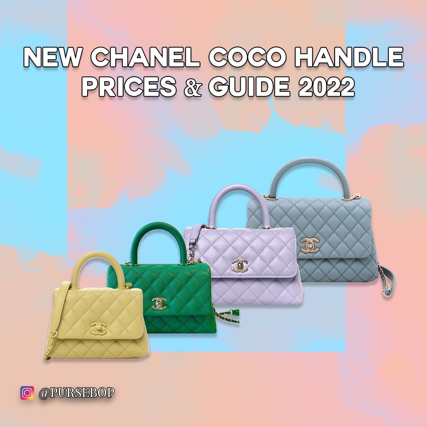 New Chanel Coco Handle Prices Guide 22 Pursebop