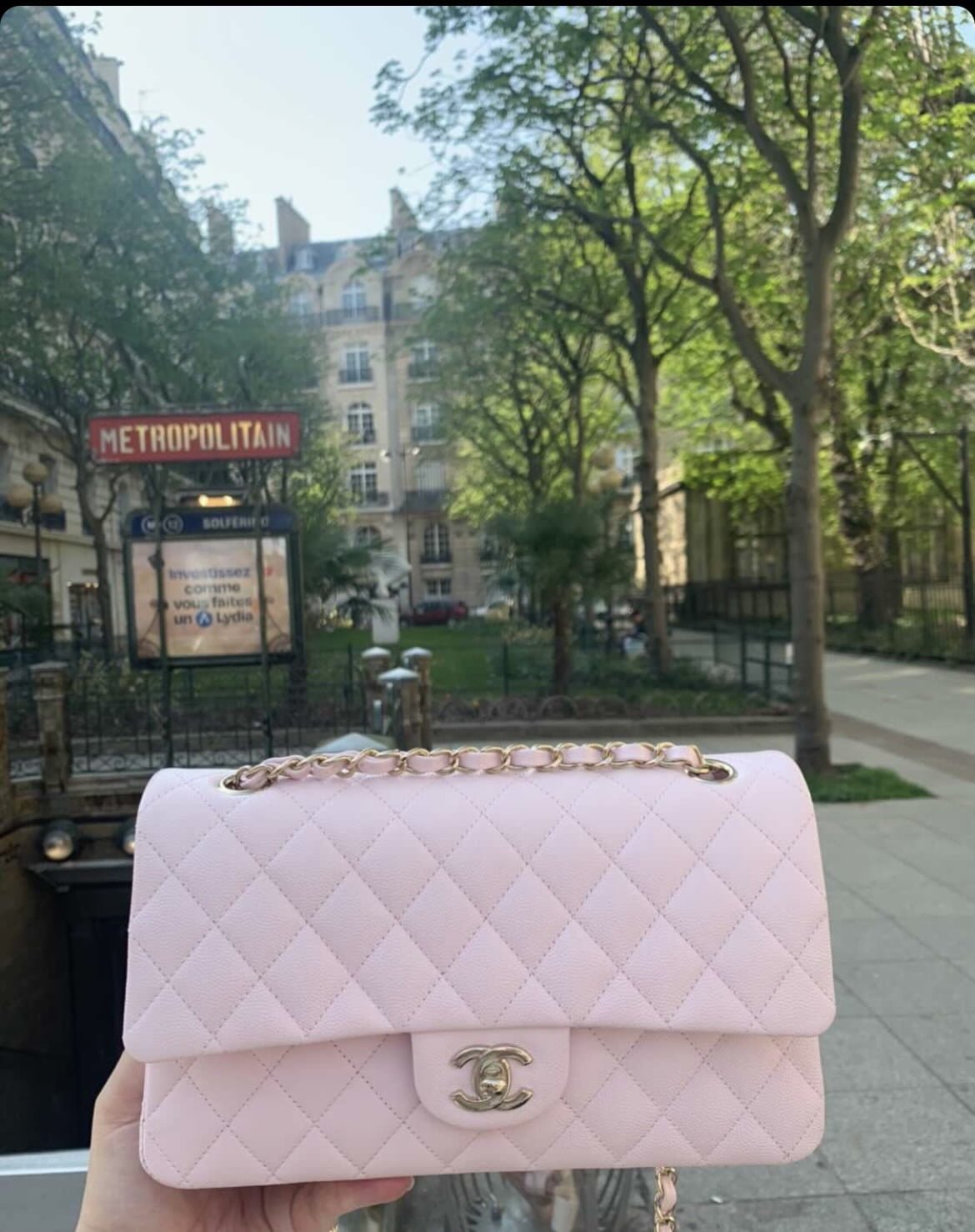 CHANEL, Bags, Chanel 9 Pouch In Pink