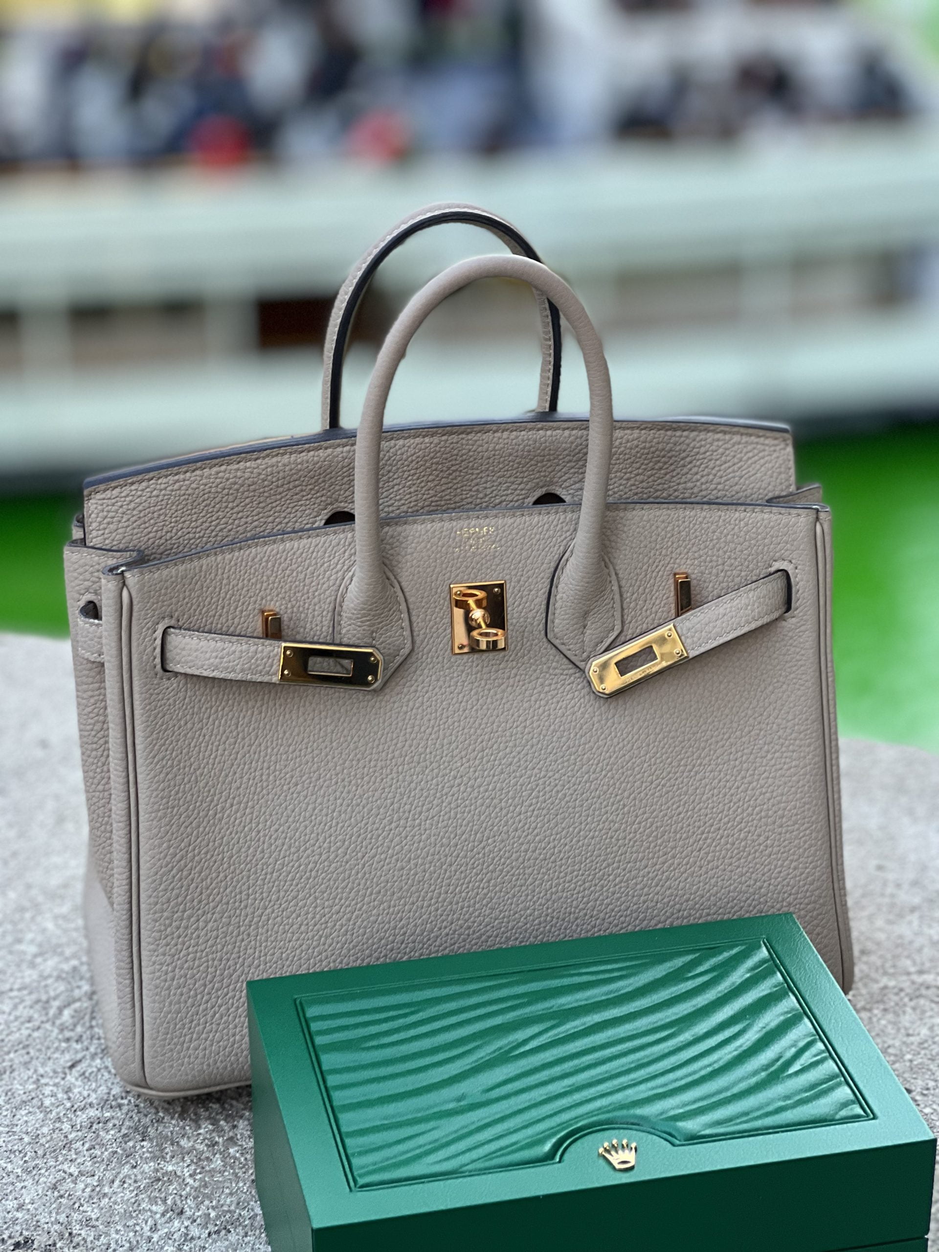 Hermes Kelly 28 Returnee Handbag Gris Tourterelle Special Order