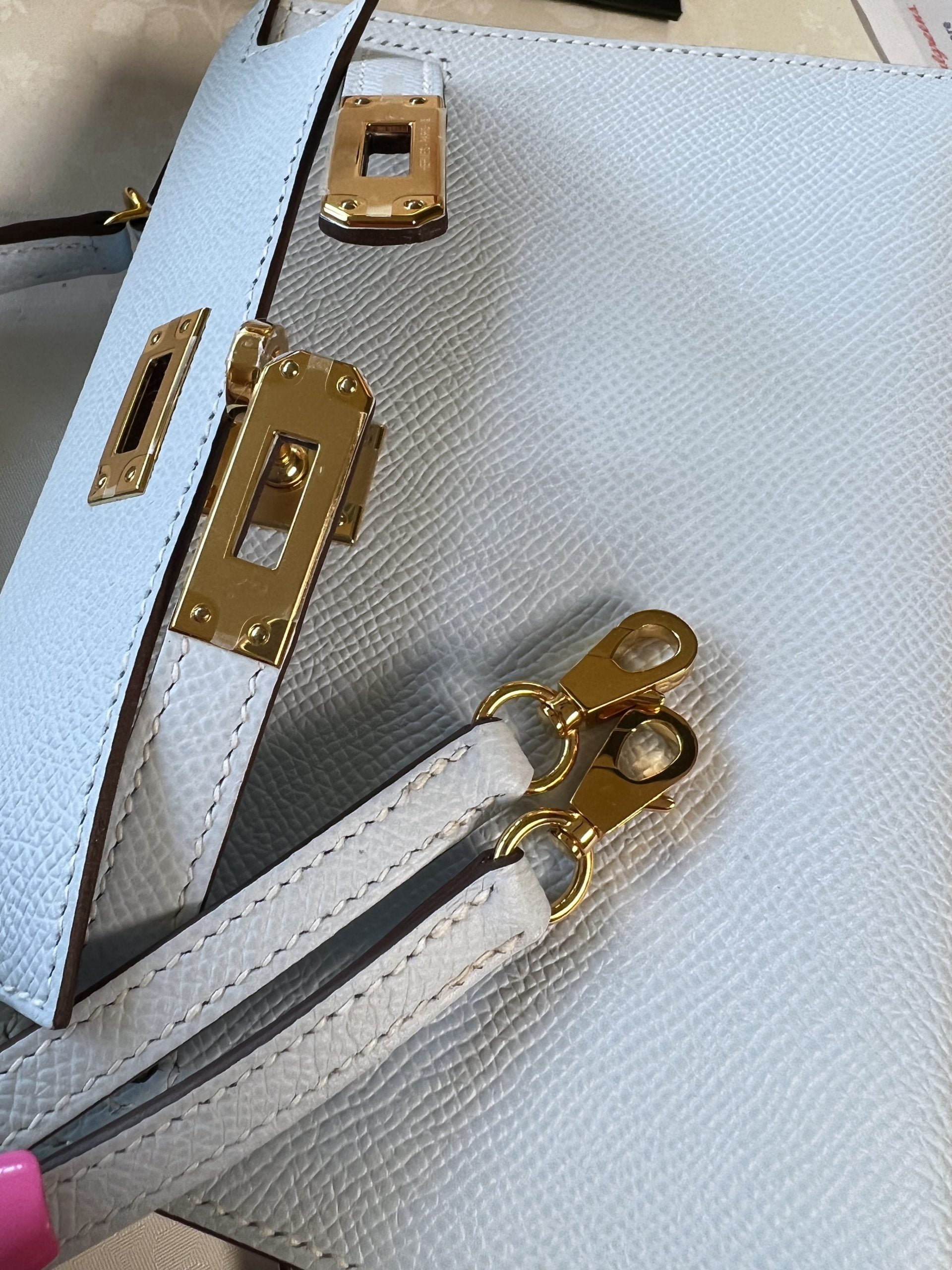 Reveal: Meet My New Hermès Mini Kelly in the Prettiest Shade of Blue