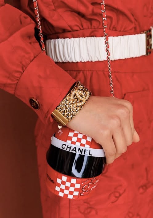 Chanel Monte-Carlo Mini Crossbody Tennis Bag Red Canvas Light Gold  Hardware in 2023