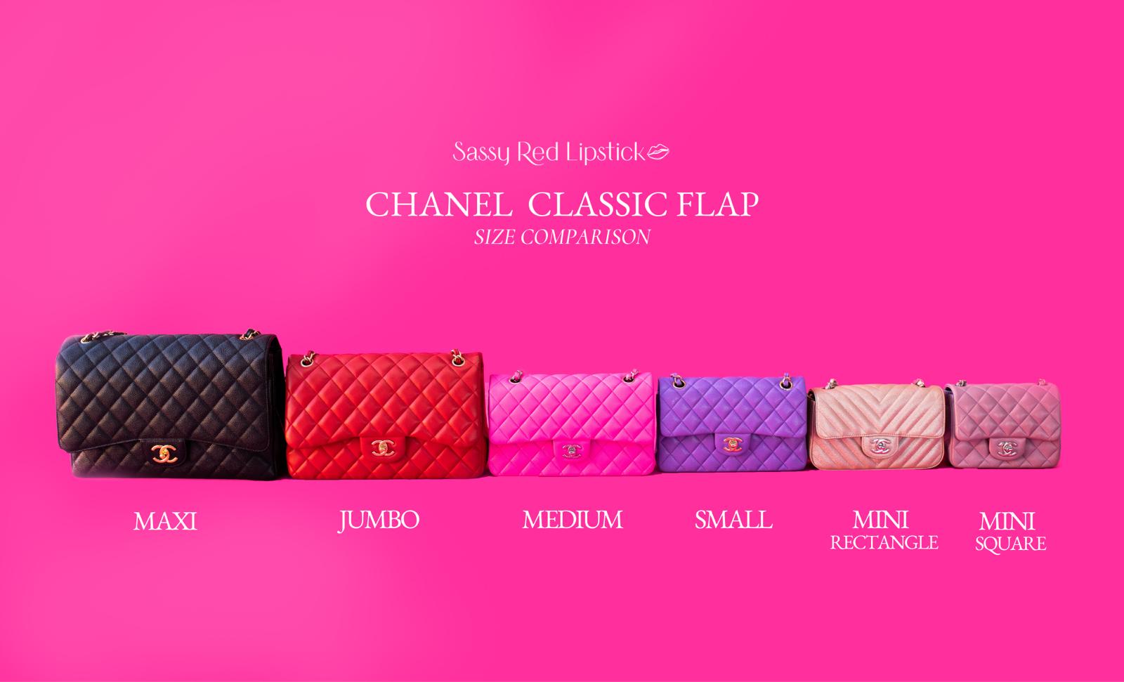 chanel classic flap small vs medium - Lemon8 Search