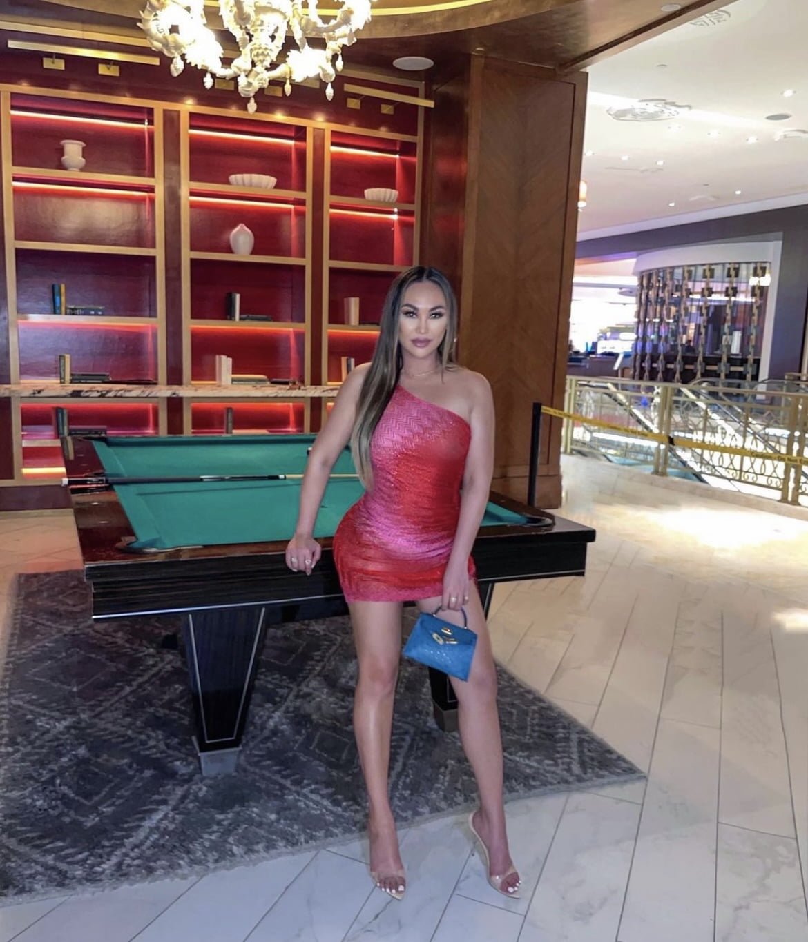 Bling Empire's Christine Alexandra Chiu dons a bedazzled silver
