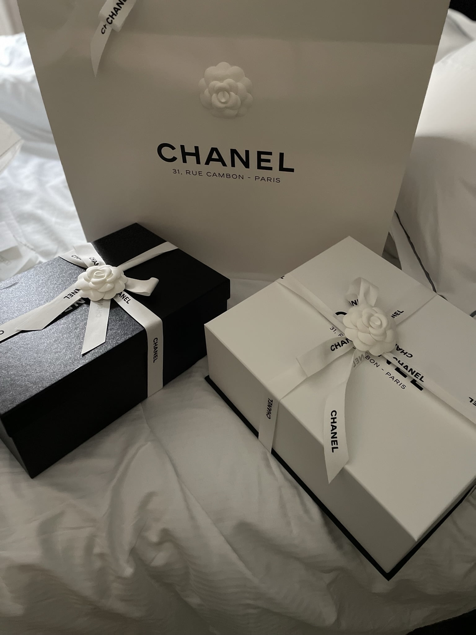 Chanel Quilted Metal Side Top Handle Box Bag Black Lambskin  ＬＯＶＥＬＯＴＳＬＵＸＵＲＹ
