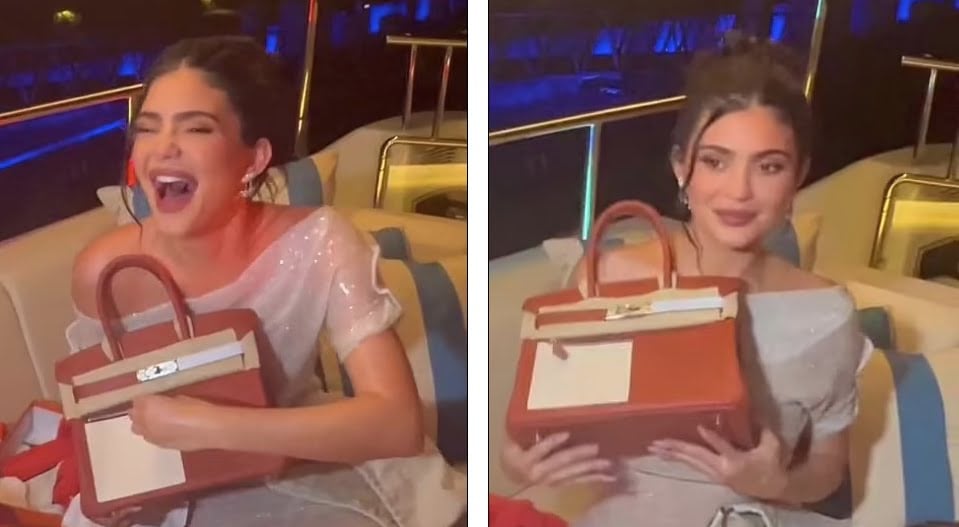 Kylie Jenner gifts Cardi B a blue Birkin bag for her birthday