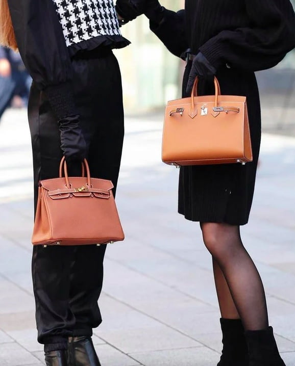 Ginza Xiaoma - The Birkin 30 in Capucine Togo leather with