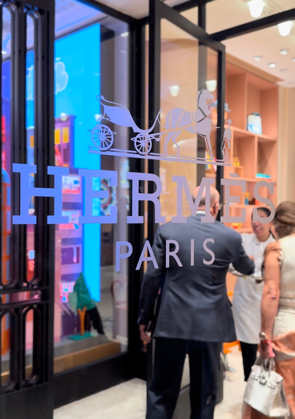 The Epic Hermès Flagship Opening Party and Reveal - PurseBop