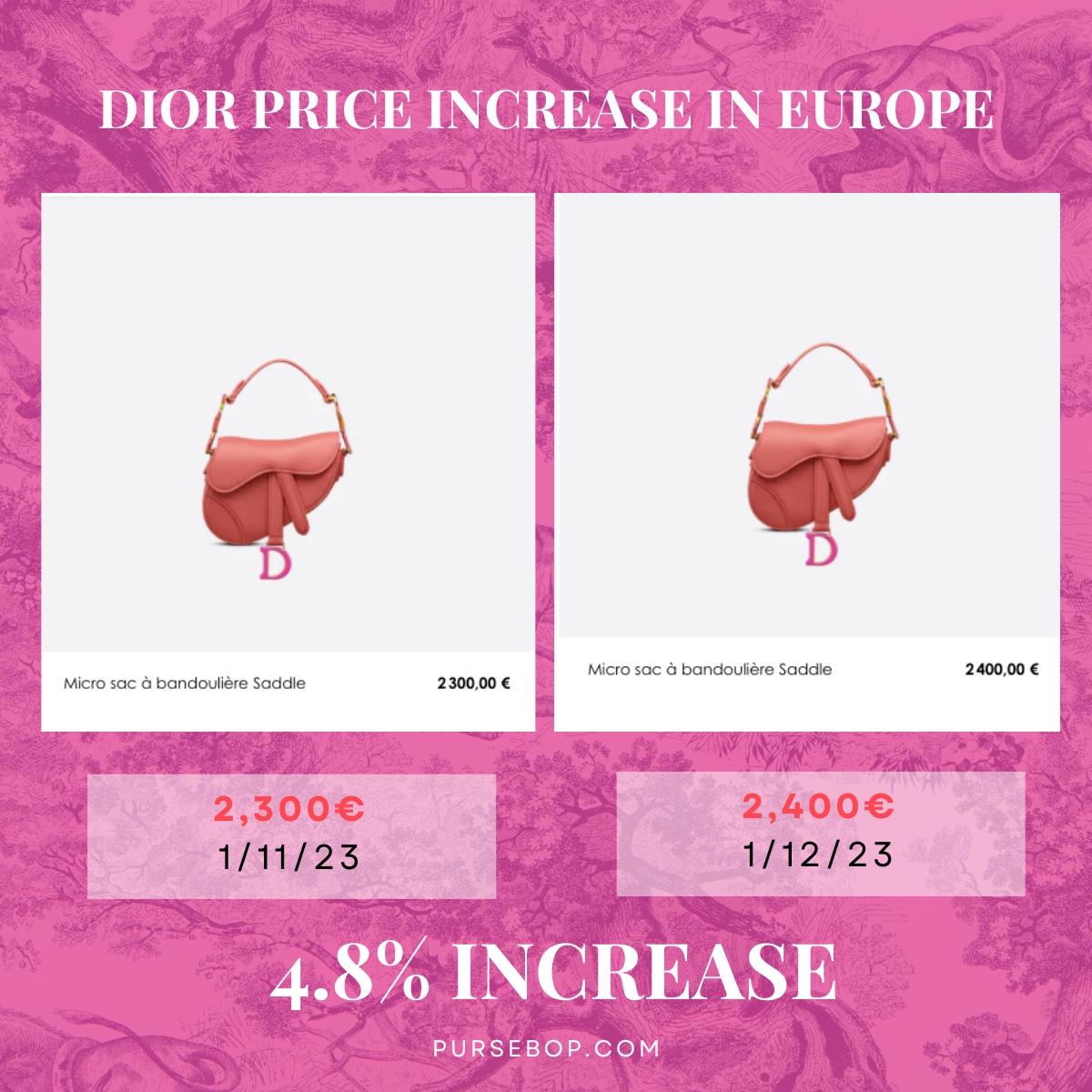 Dior Price Increase Of 2023 Explained