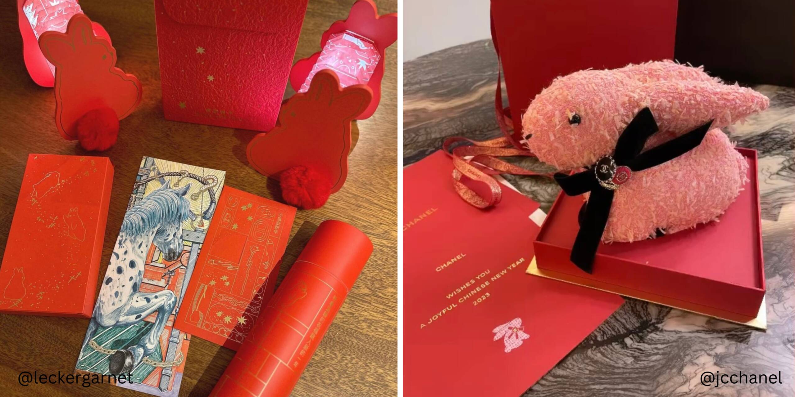 Designer Hong Bao Red Packets - Louis Vuitton, Mulberry and