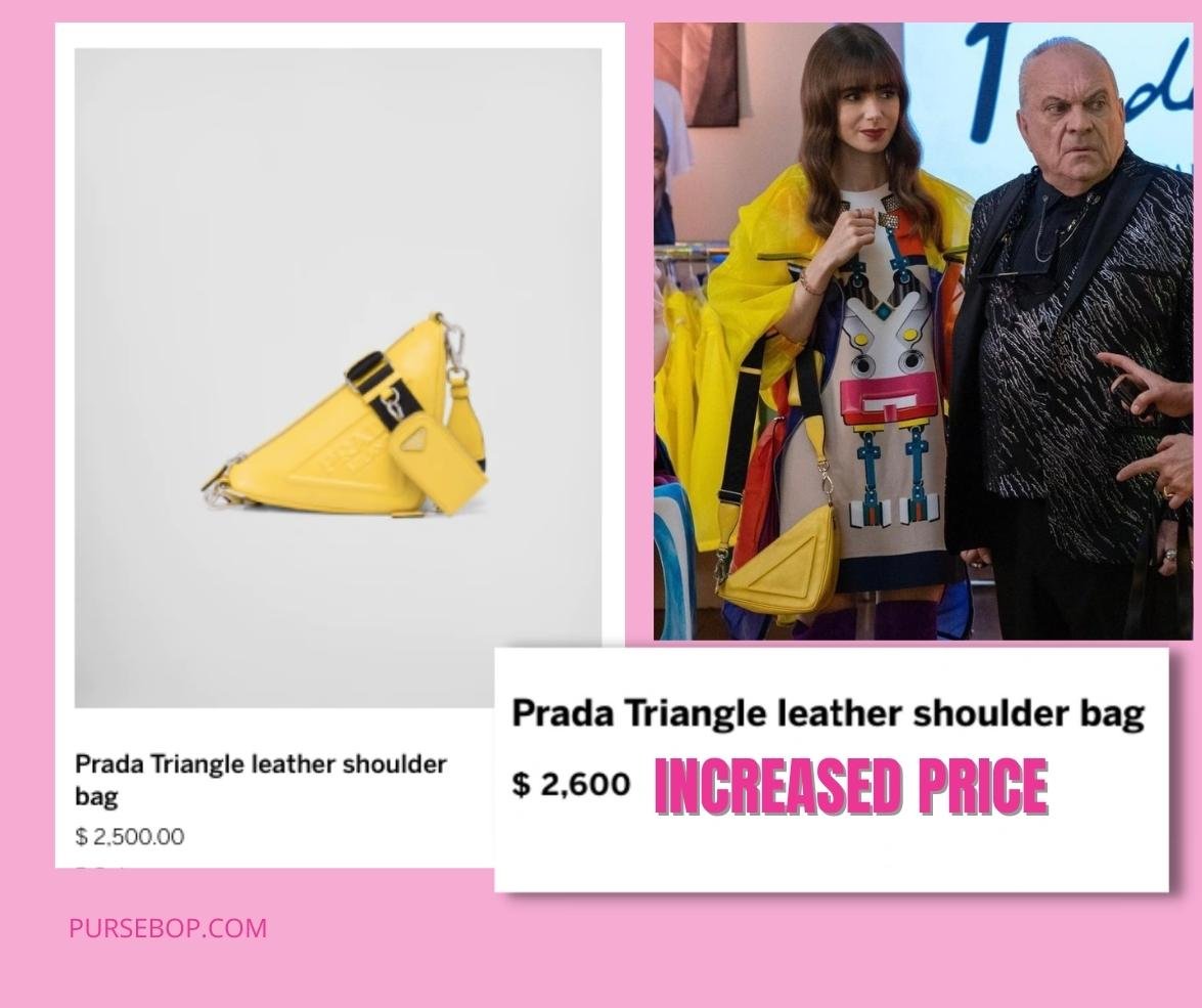 Shop PRADA 2022 SS Saffiano Prada Triangle bag