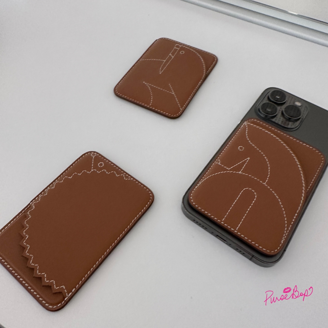 HERMES Leather Card Holders in 2023