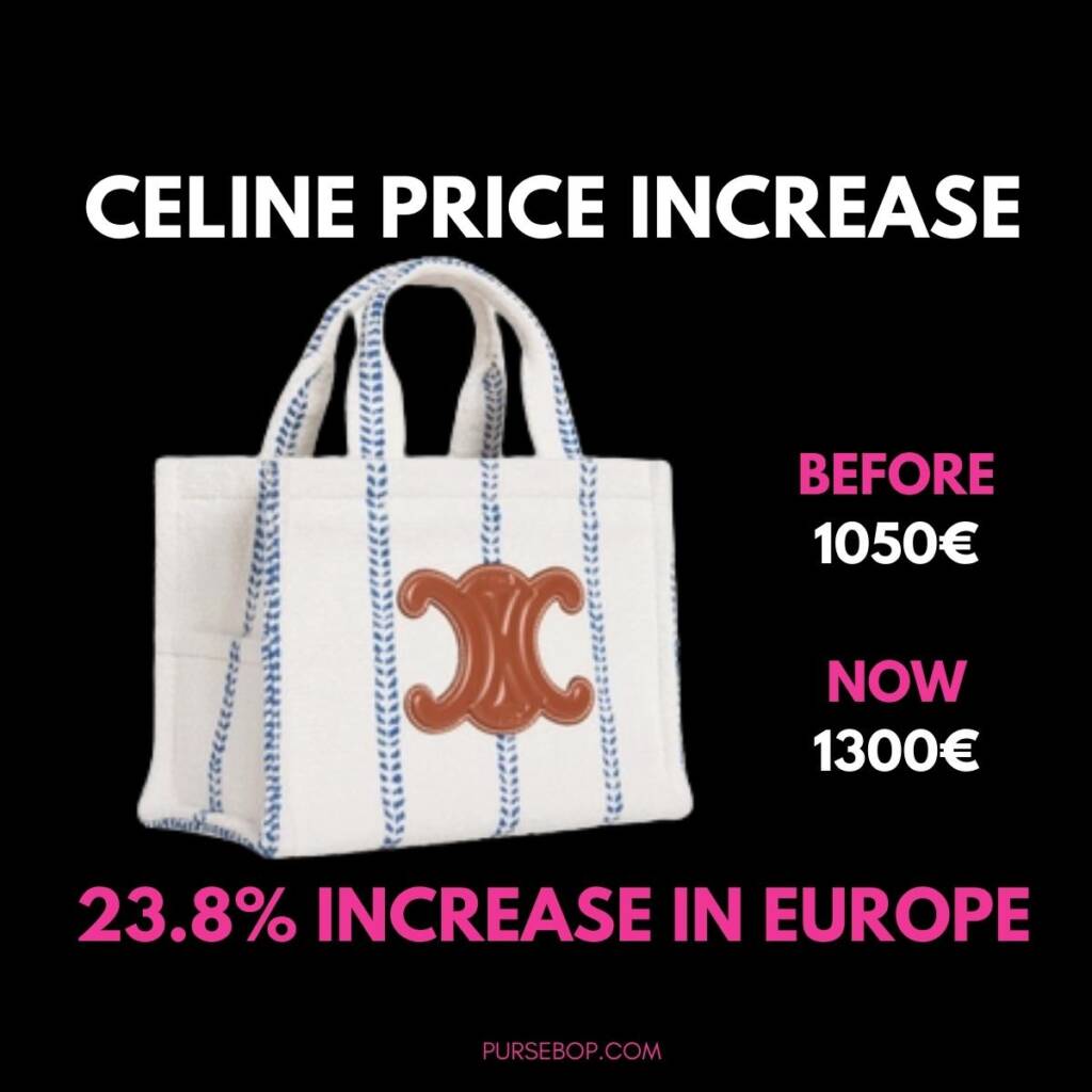 Celine Handbag Price Increase 2023 PurseBop