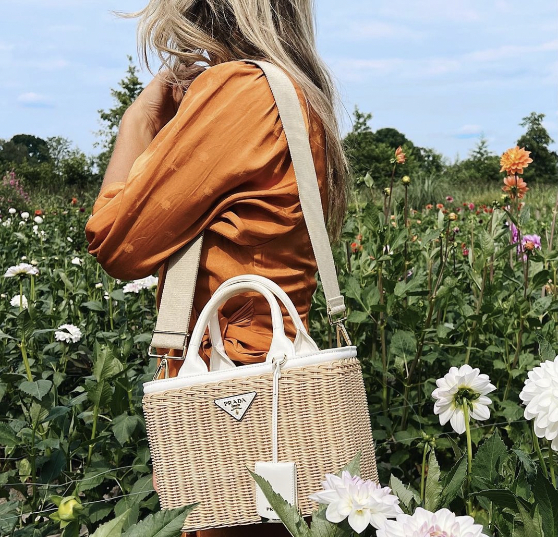 Luisa World - Chic summer style starts with a raffia bag. #celine