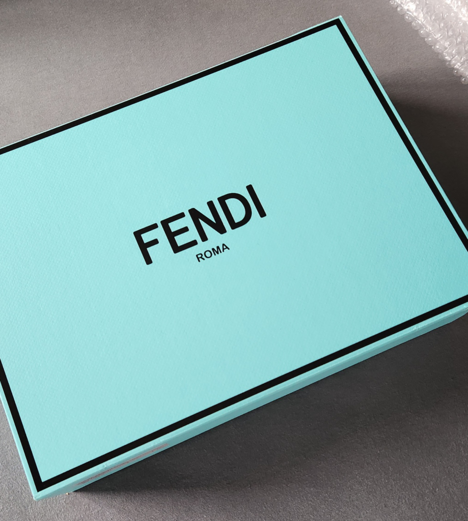 Fendi Tiffany & Co. Baguette Bag blue Silk Satin Limited