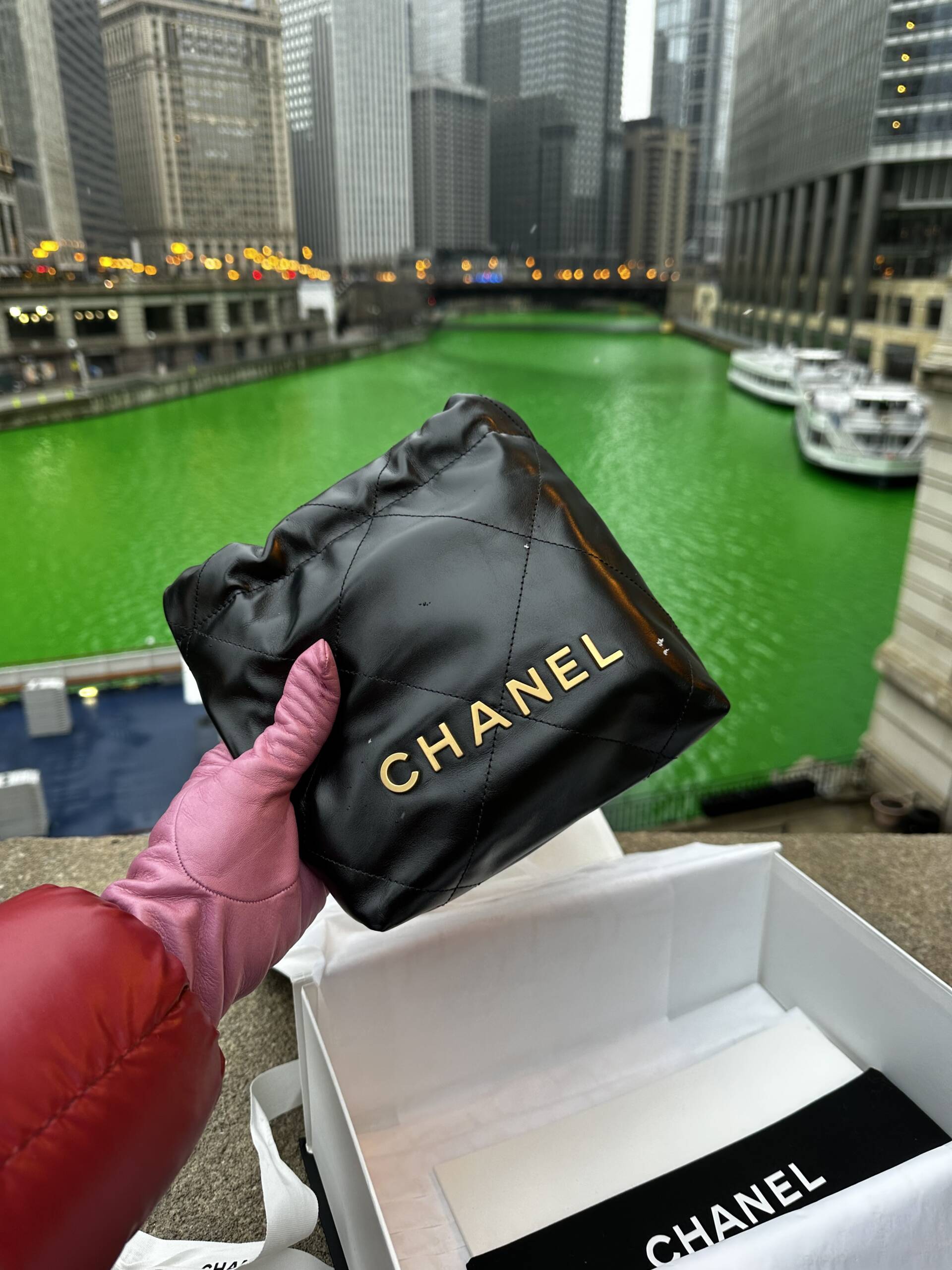 Double Chanel Mini 22 Unboxing from Paris - PurseBop