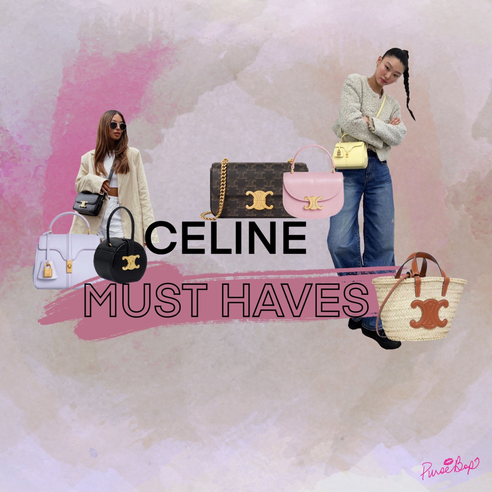 What Is The Celine Triomphe And Why Do Celebs Love It?