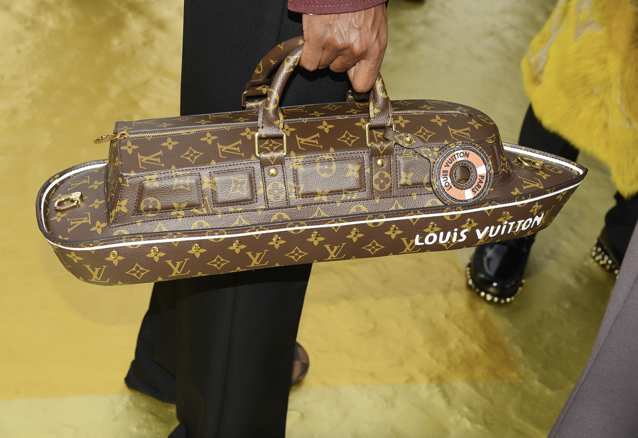 Louis Vuitton SS24 Boat-Shaped Bag - interesting follow-up to the airplane  bag Virgil released! . . . #louisvuitton #pharrell…