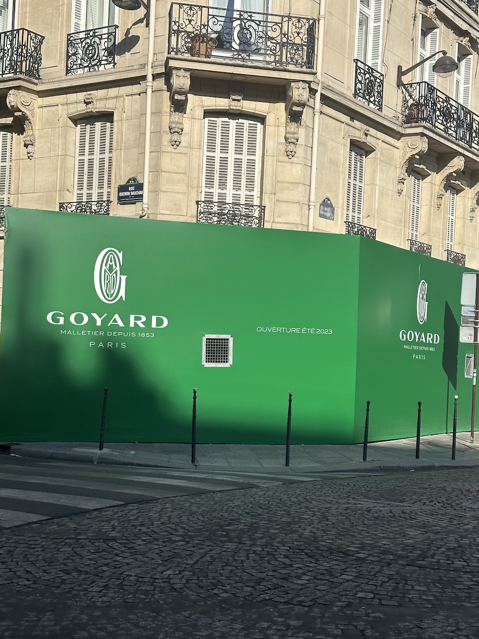 Maison Goyard - To celebrate the opening of its first