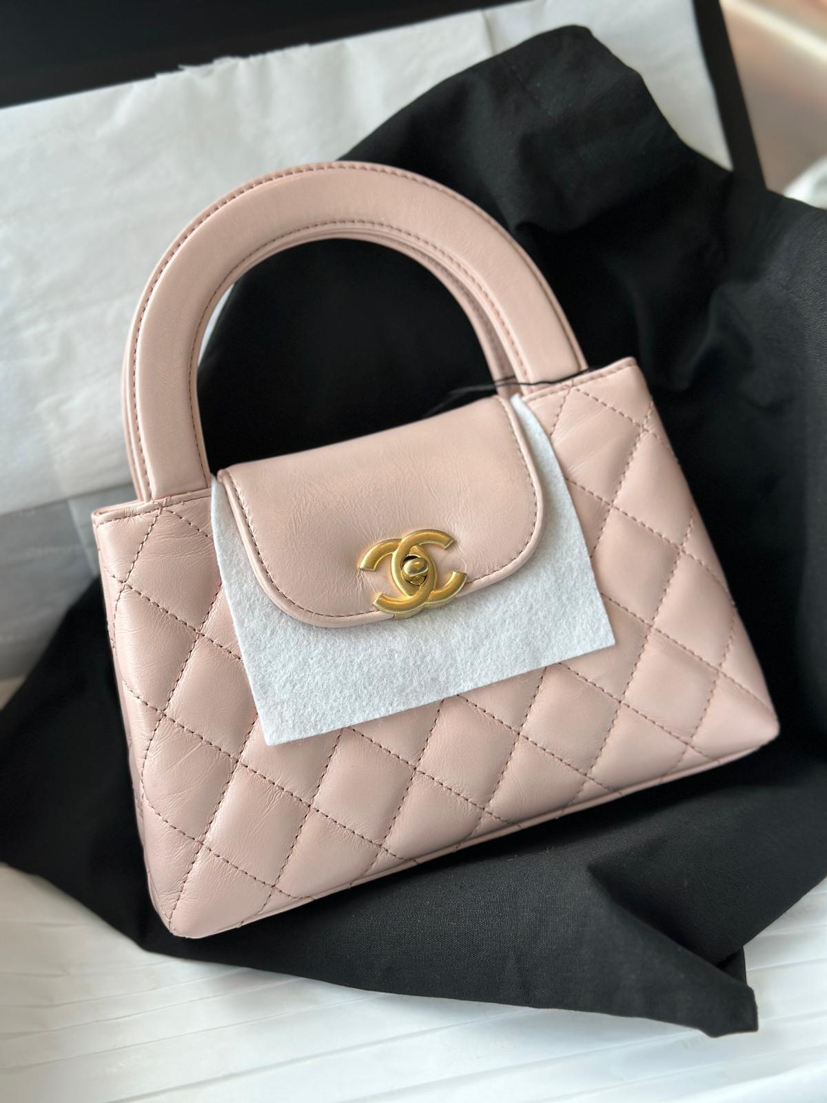 Black Leather Inspired Mini Kelly Bag | Luxury Small Handbag Black