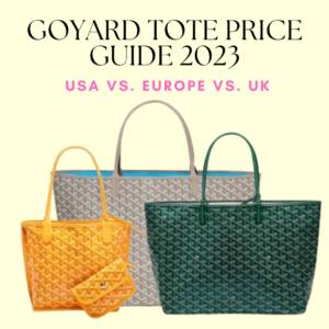 Best 25+ Deals for Goyard Bag Price