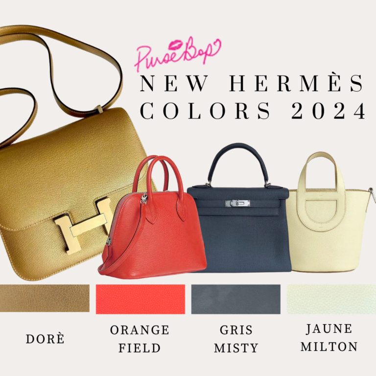 hermes new leather colors 2024