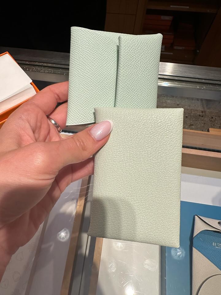 hermes new colors 2024 | vert peppermint