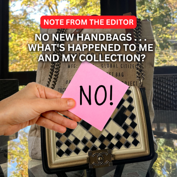 no new handbags