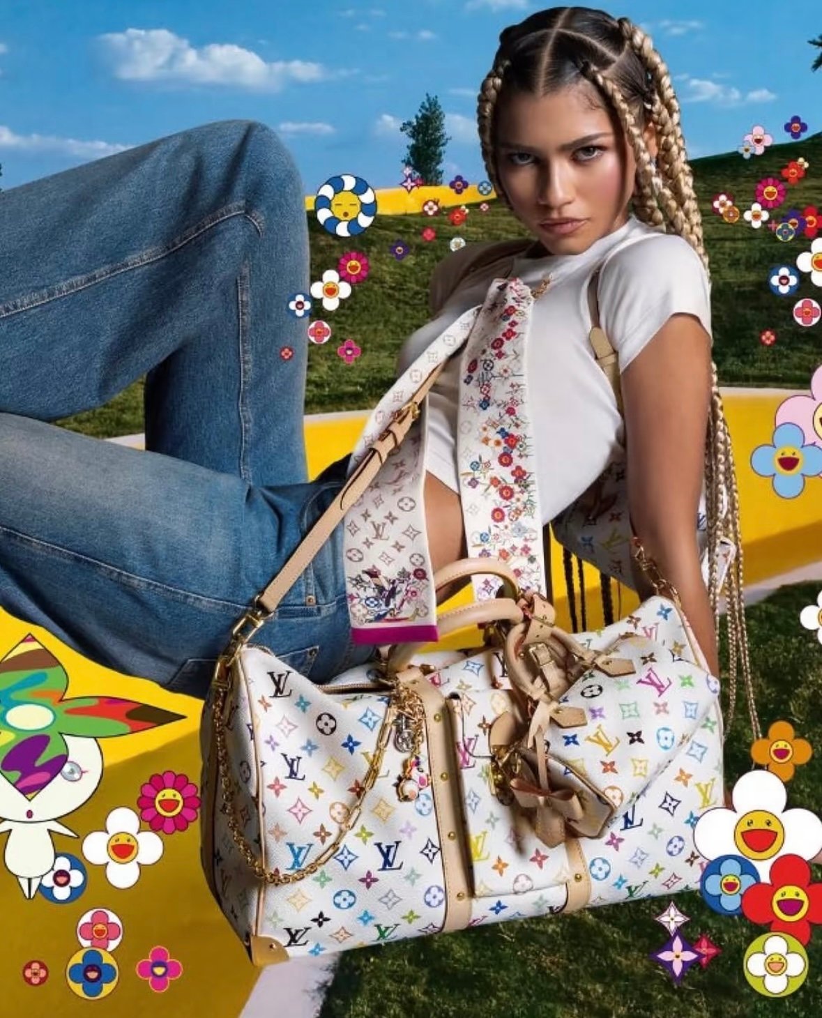 lv x murakami | zendaya lv | lv murakami | lv multicolor