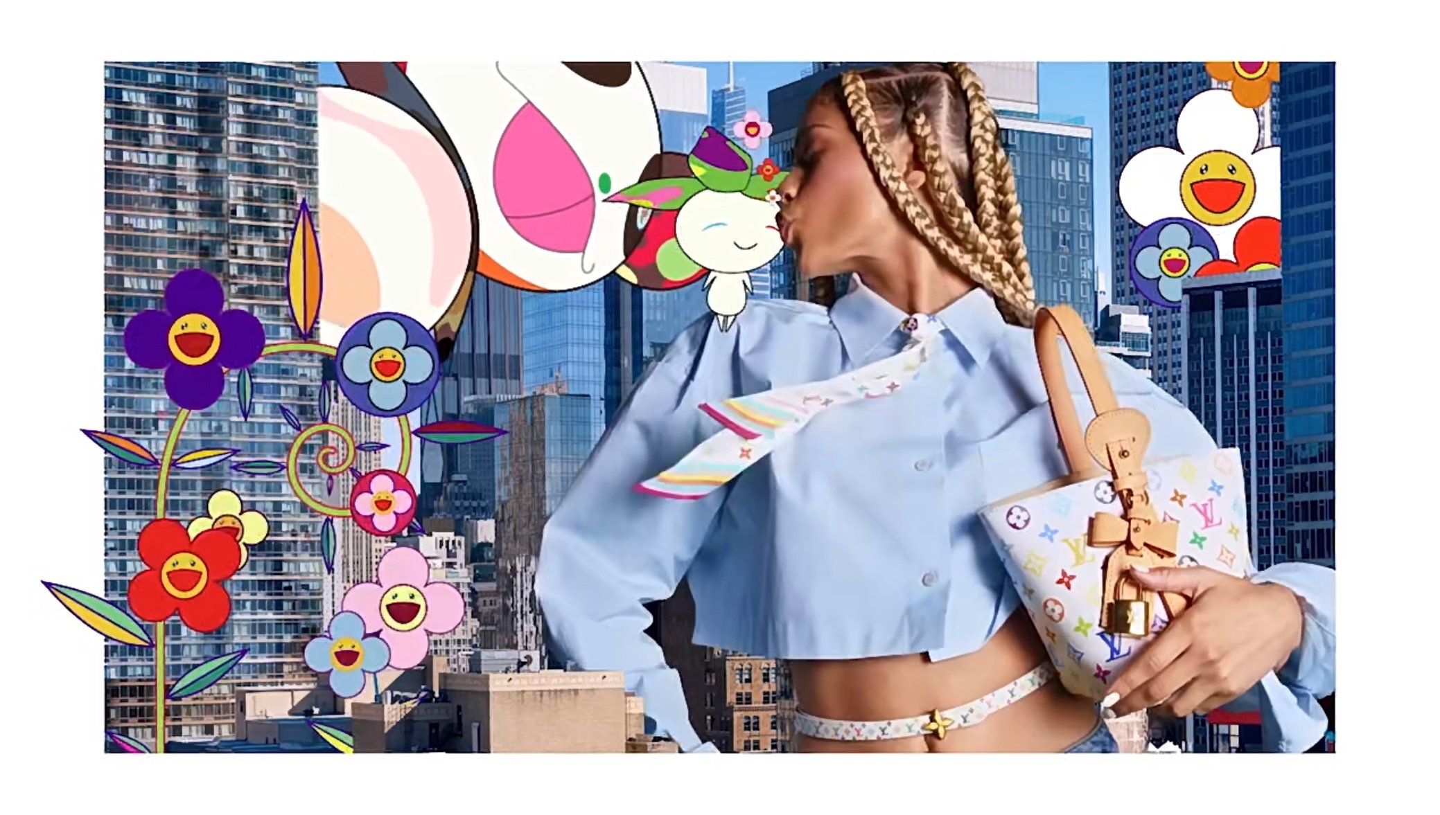 lv x murakami | zendaya lv | lv murakami | lv multicolor