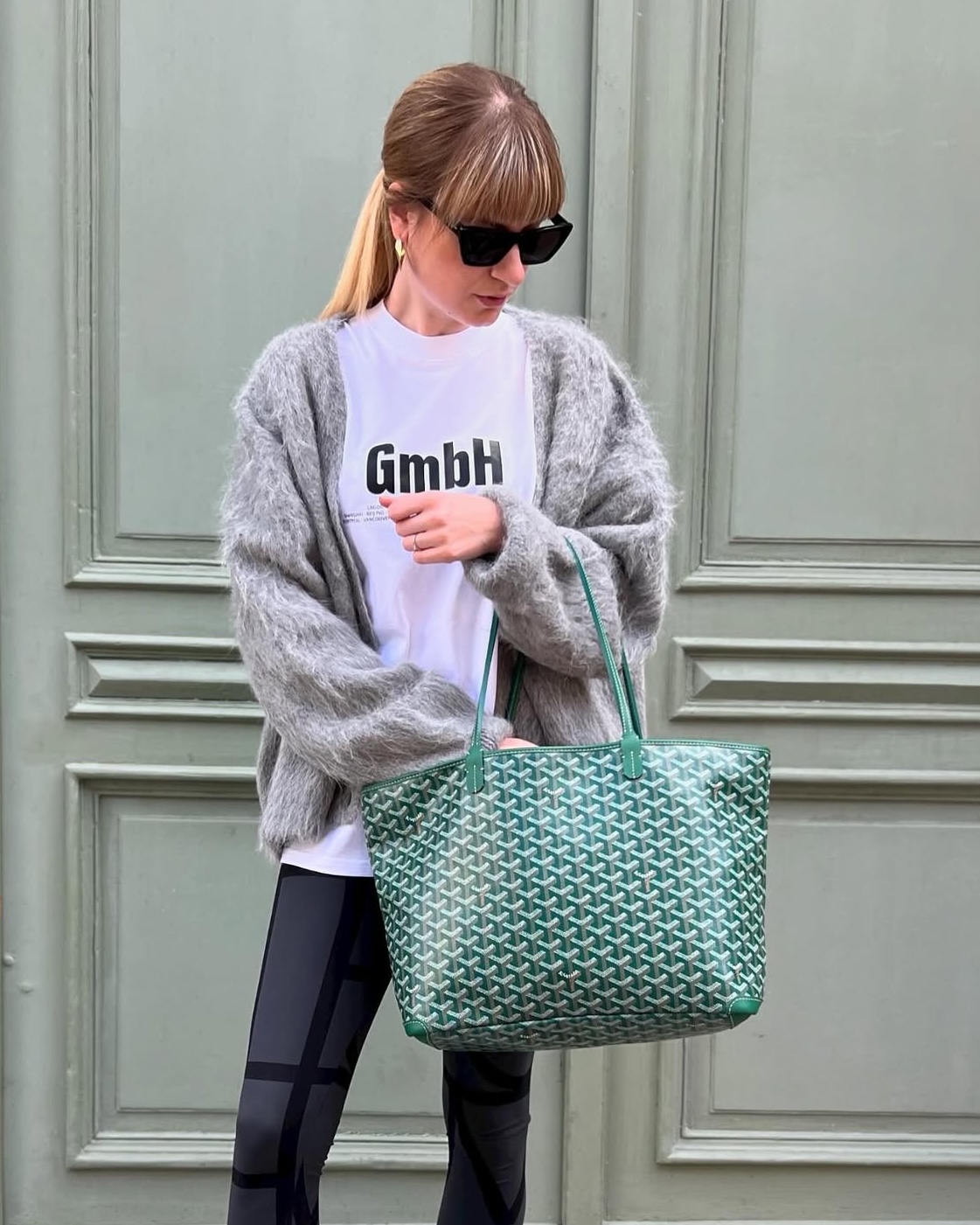 Goyard Artois PM Tote Green