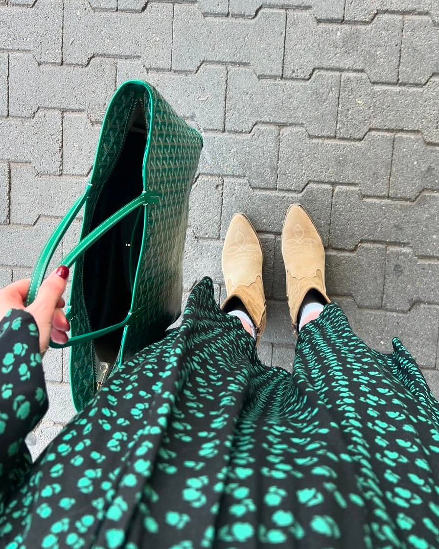 Goyard Artois PM Tote Green