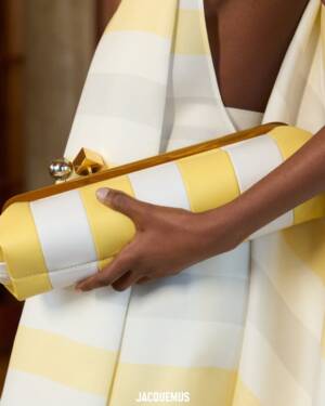 Jacquemus La Croisière Salon clutch Spring 2025