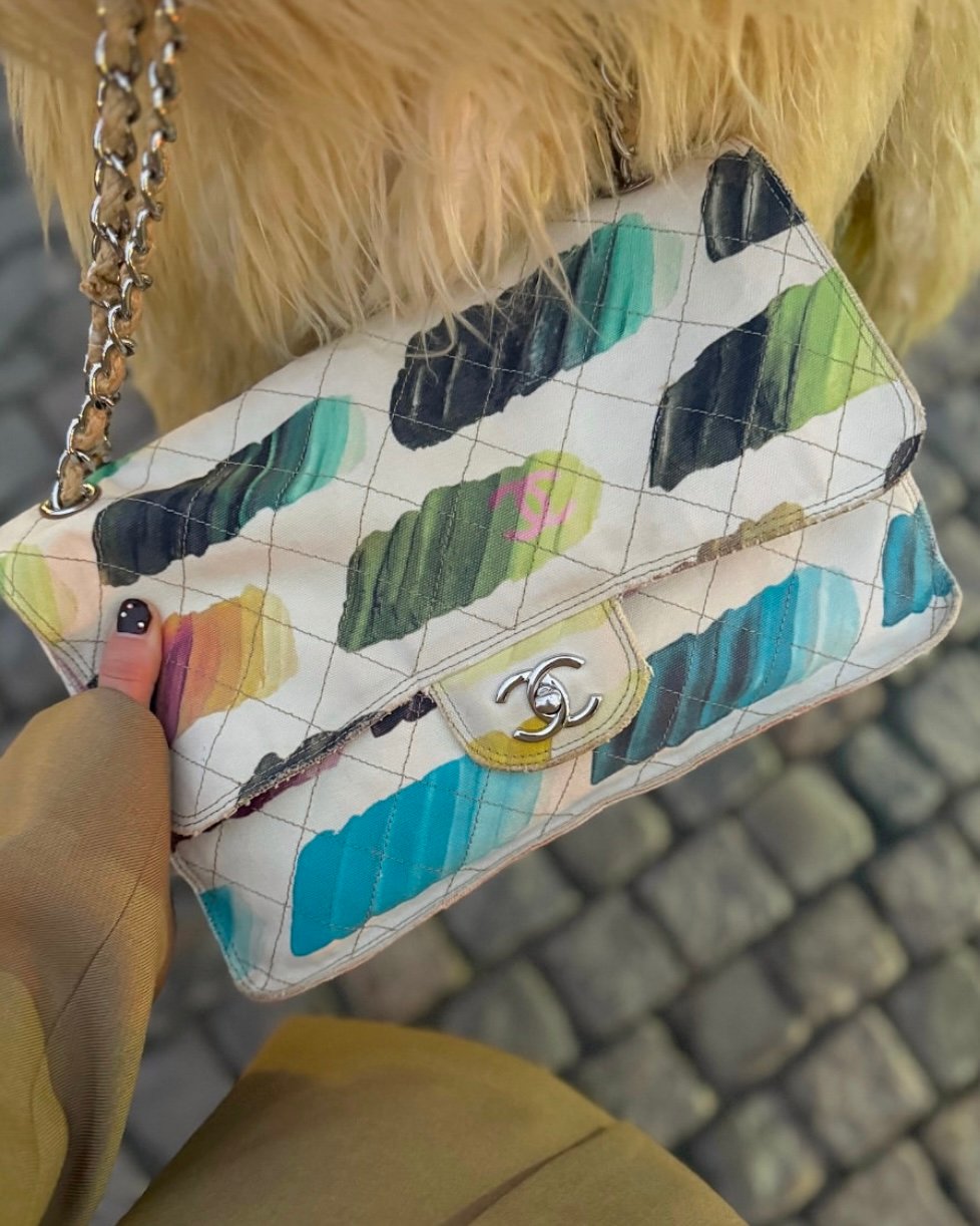 Chanel Colorama Watercolor Classic Flap from Spring/Summer 2014