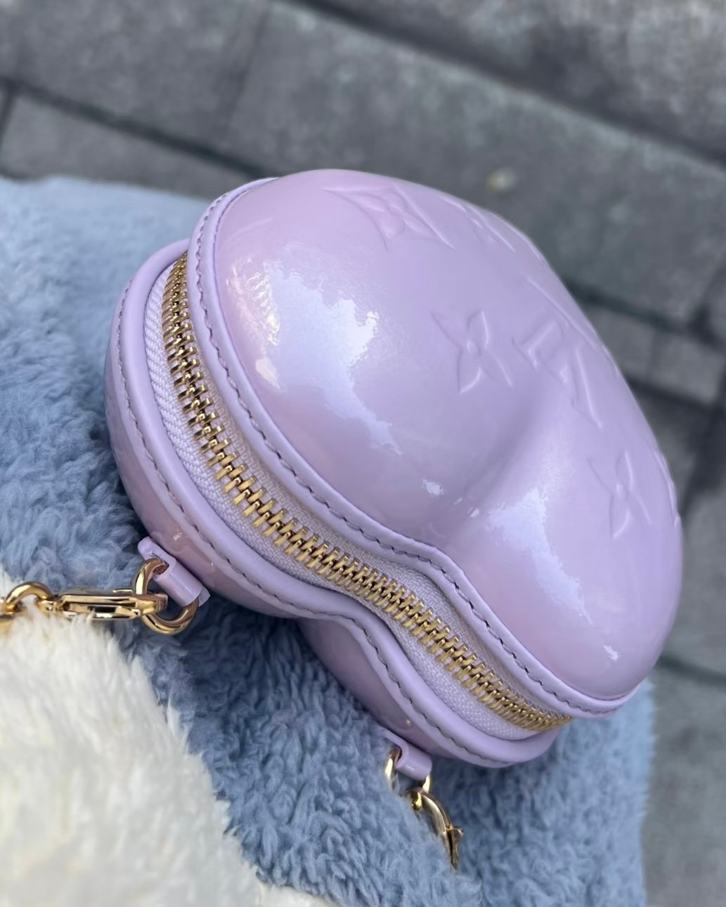 Louis Vuitton Keep My Heart Bag Lilac