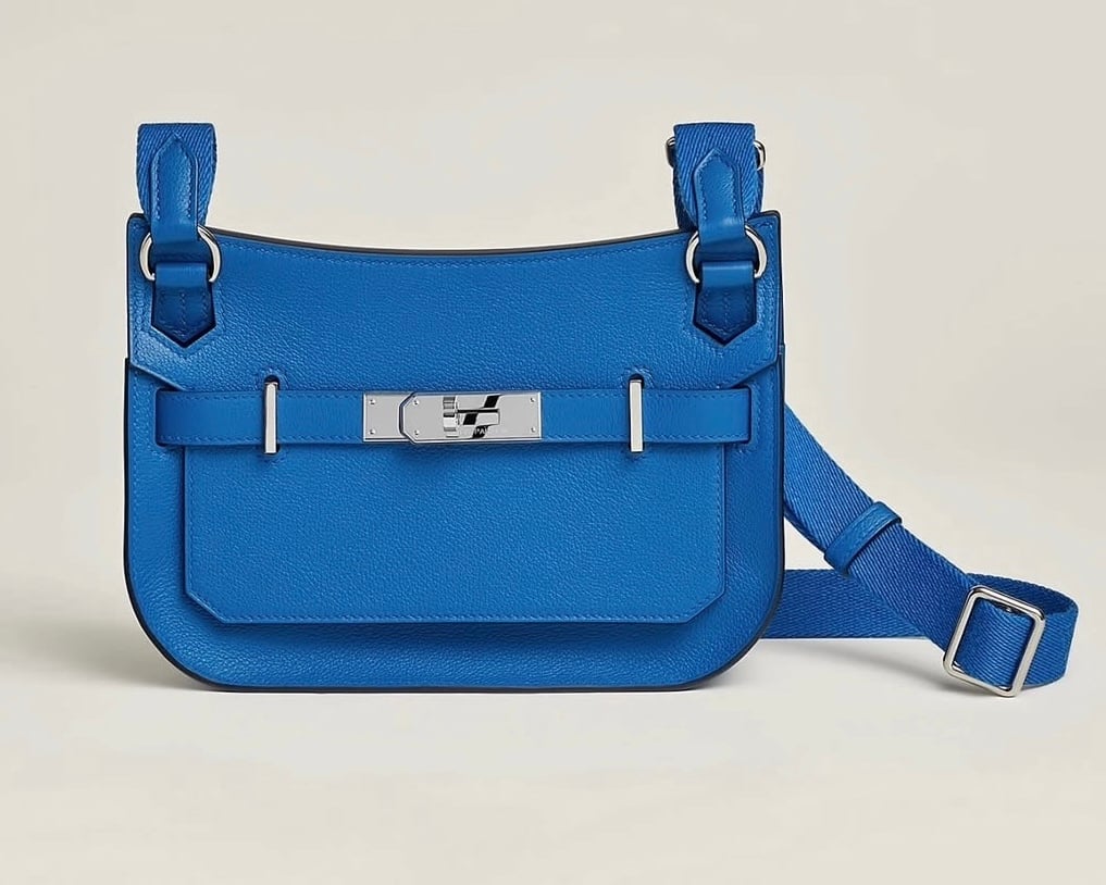 Hermès Jypsière Mini New Bleu Hydra