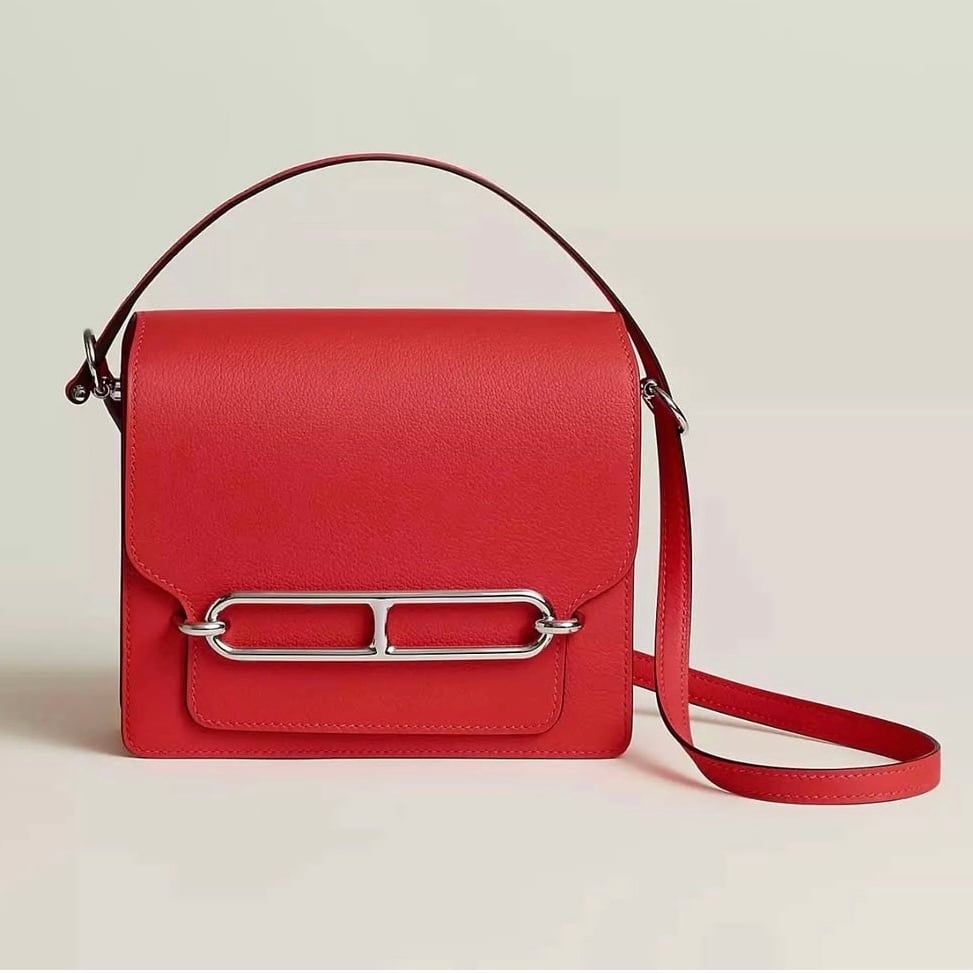 Hermès Roulis Mini Bag Rouge Radieux