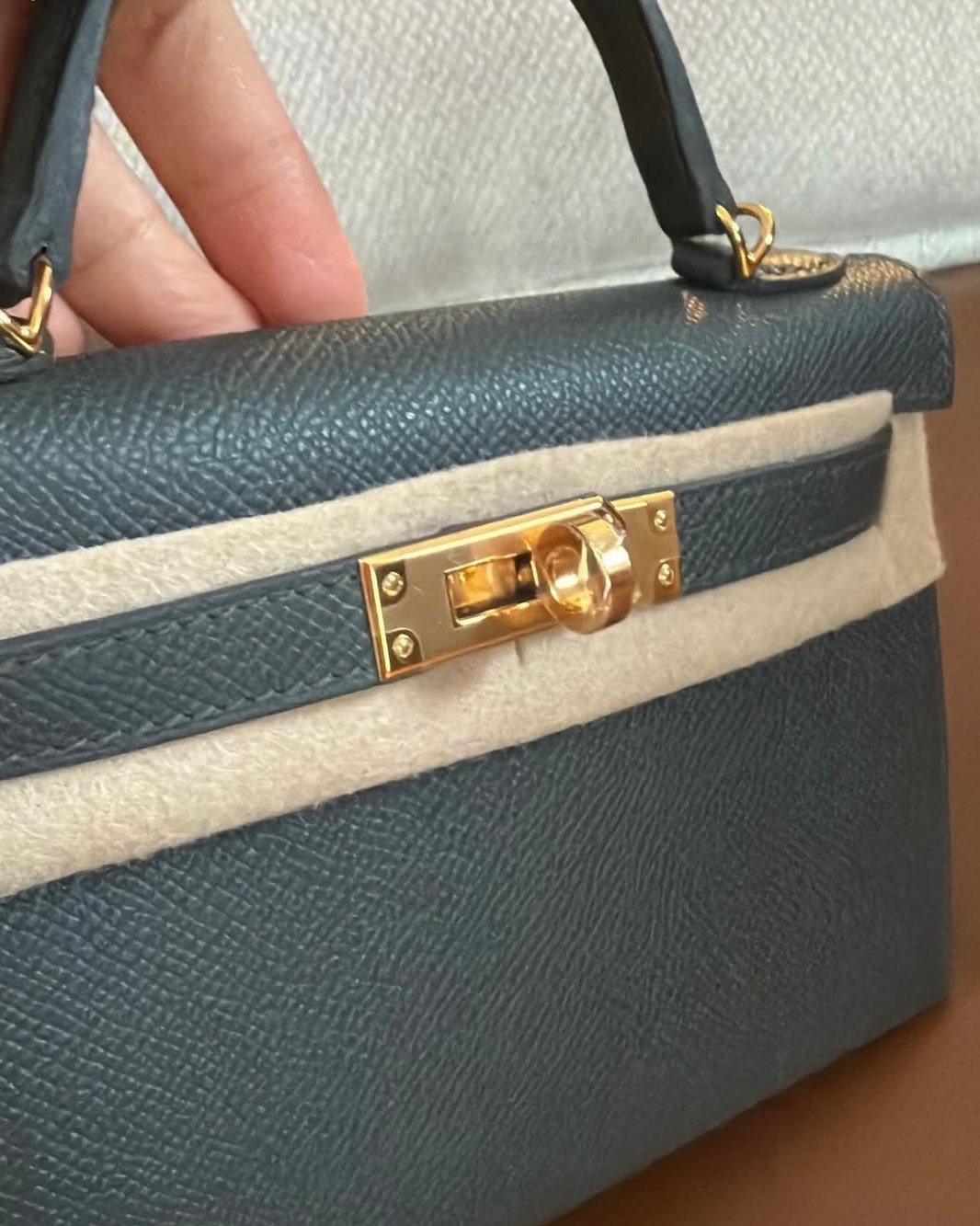 Hermès Mini Kelly II Vert Mangrove