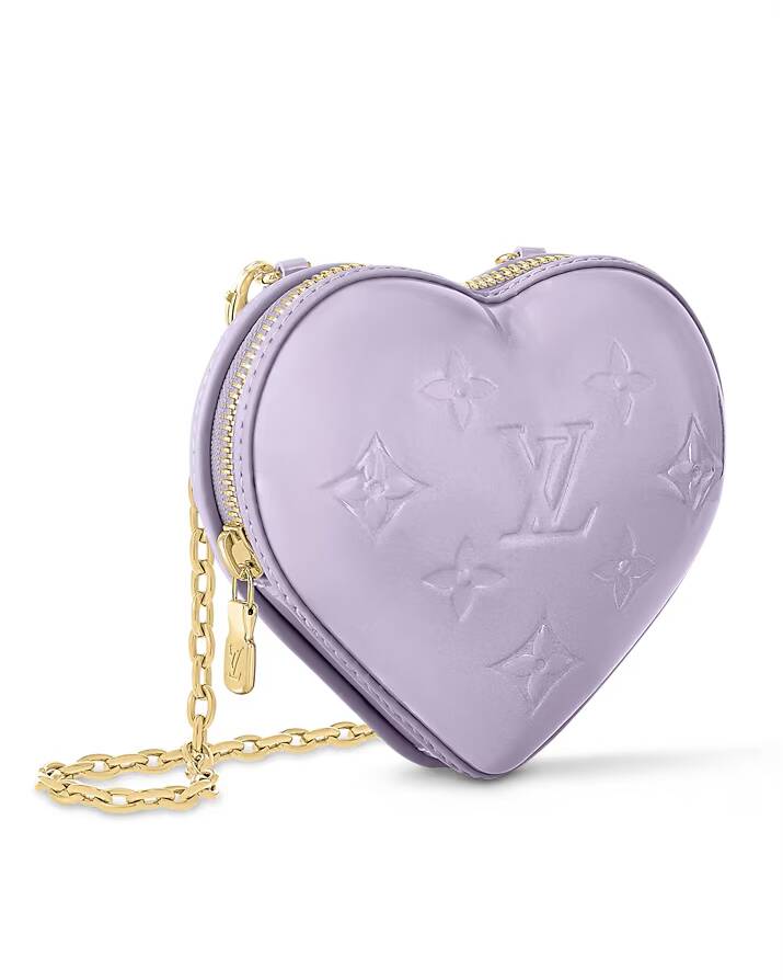 Louis Vuitton Keep My Heart Bag Lilac