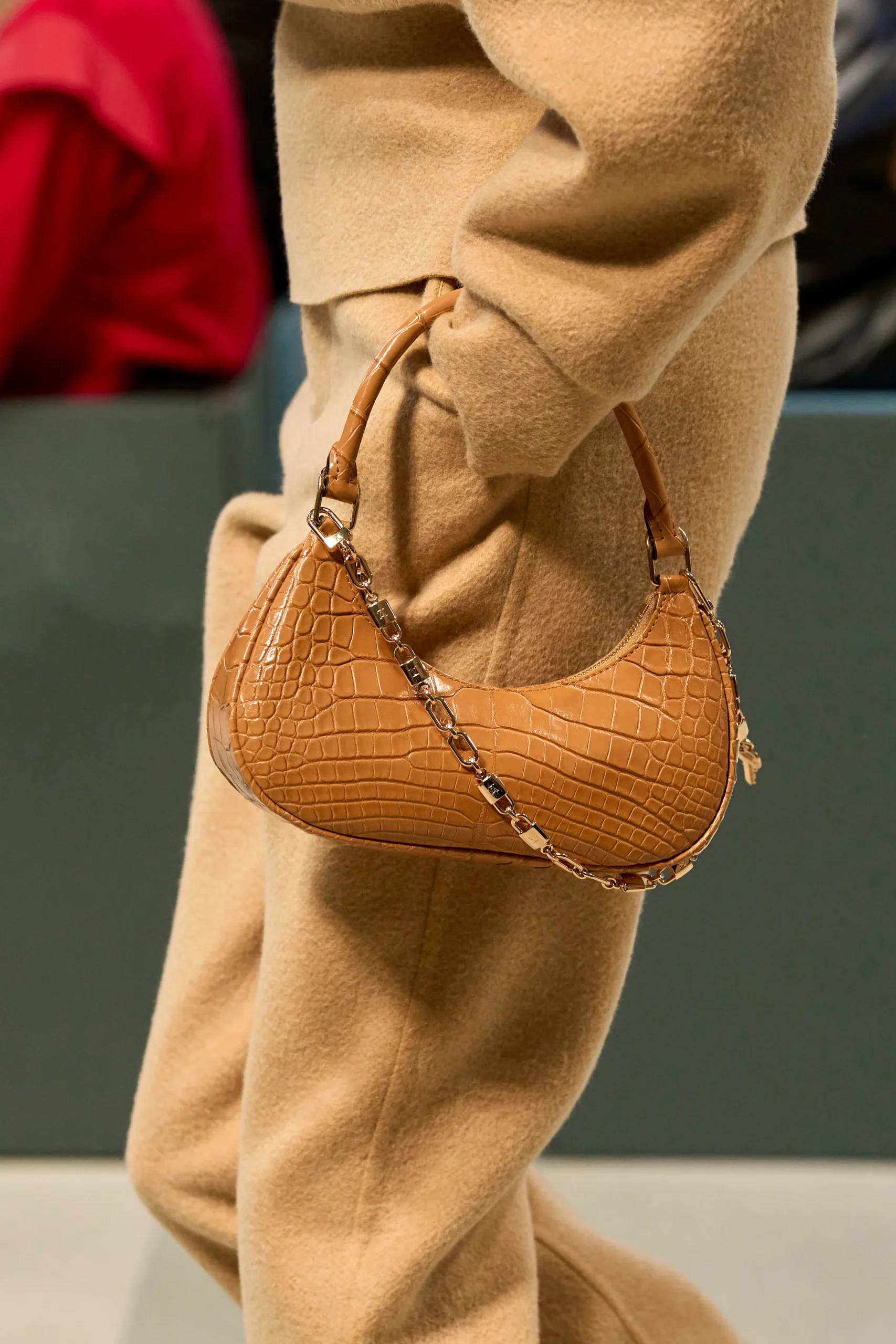 louis vuitton fall-winter 2025 croc hobo