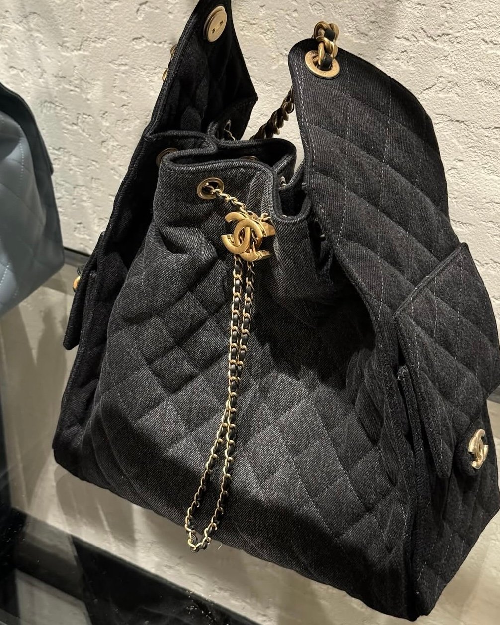 chanel 25 bag denim spring summer 2025