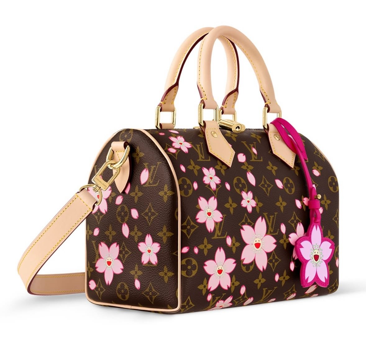 louis vuitton murakami cherry blossom 2025 Speedy 25