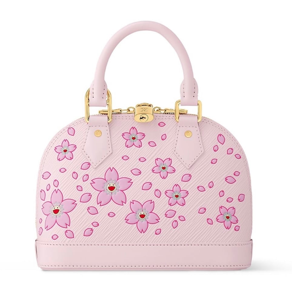 louis vuitton murakami cherry blossom 2025 alma bb